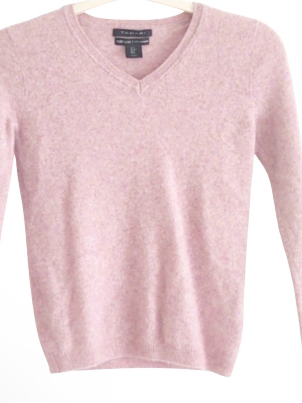 Tahari Cashmere Long Sleeve Top S